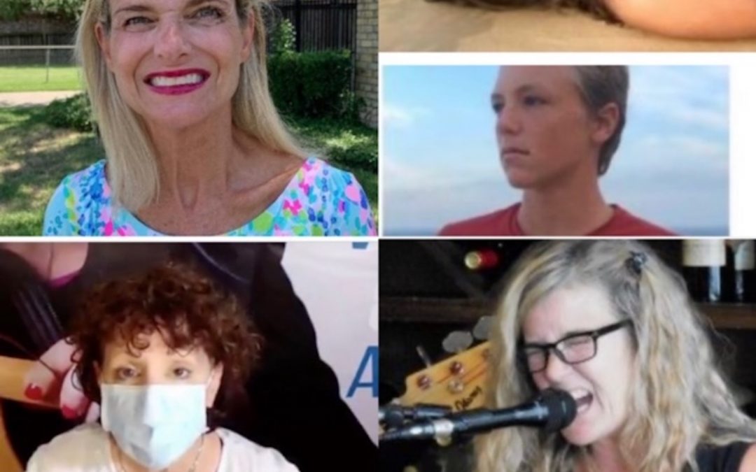 Sept. 13, 2020:  Terri Burns on Dealing with Family & Couple Conflicts During Covid; Austin Jazz Musician, Sharon Bourbonnais; Twins in Bay of Banderas, Mexico; & Re-Connecting to Passion During Pandemic Fatigue